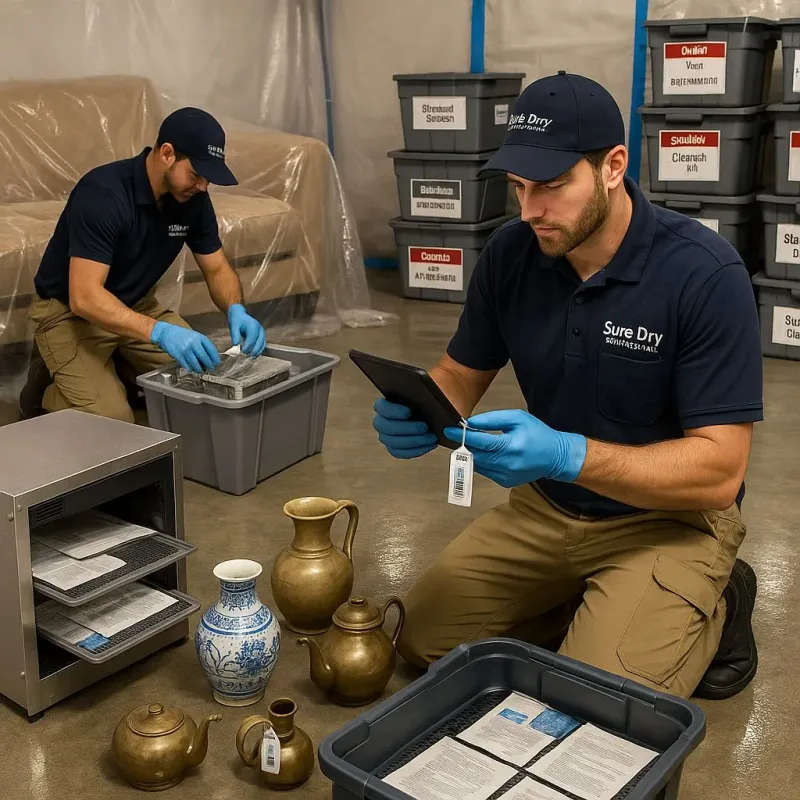 Content Protection and Restoration process in Bloomington, MN